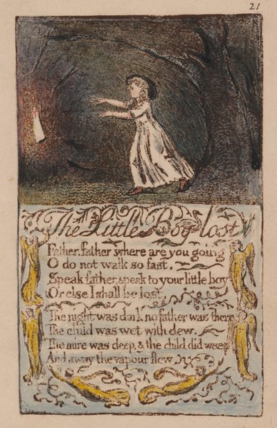 Songs of Innocence and of Experience, Plate 21 by William Blake